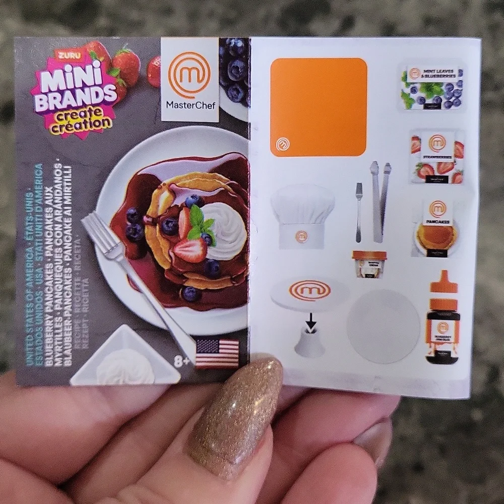 Mini Brands Create MasterChef Blueberry Pancakes